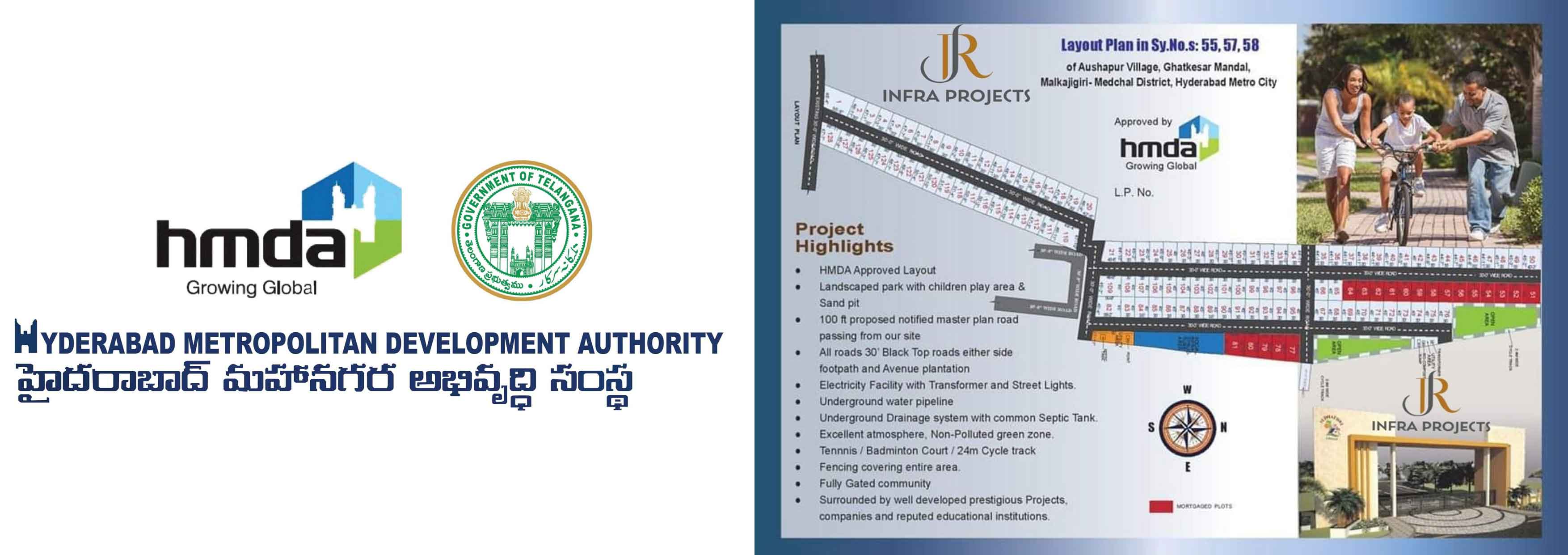 Aushapur Village (Ghatkesar Mandal) -  RUNNING PROJECT